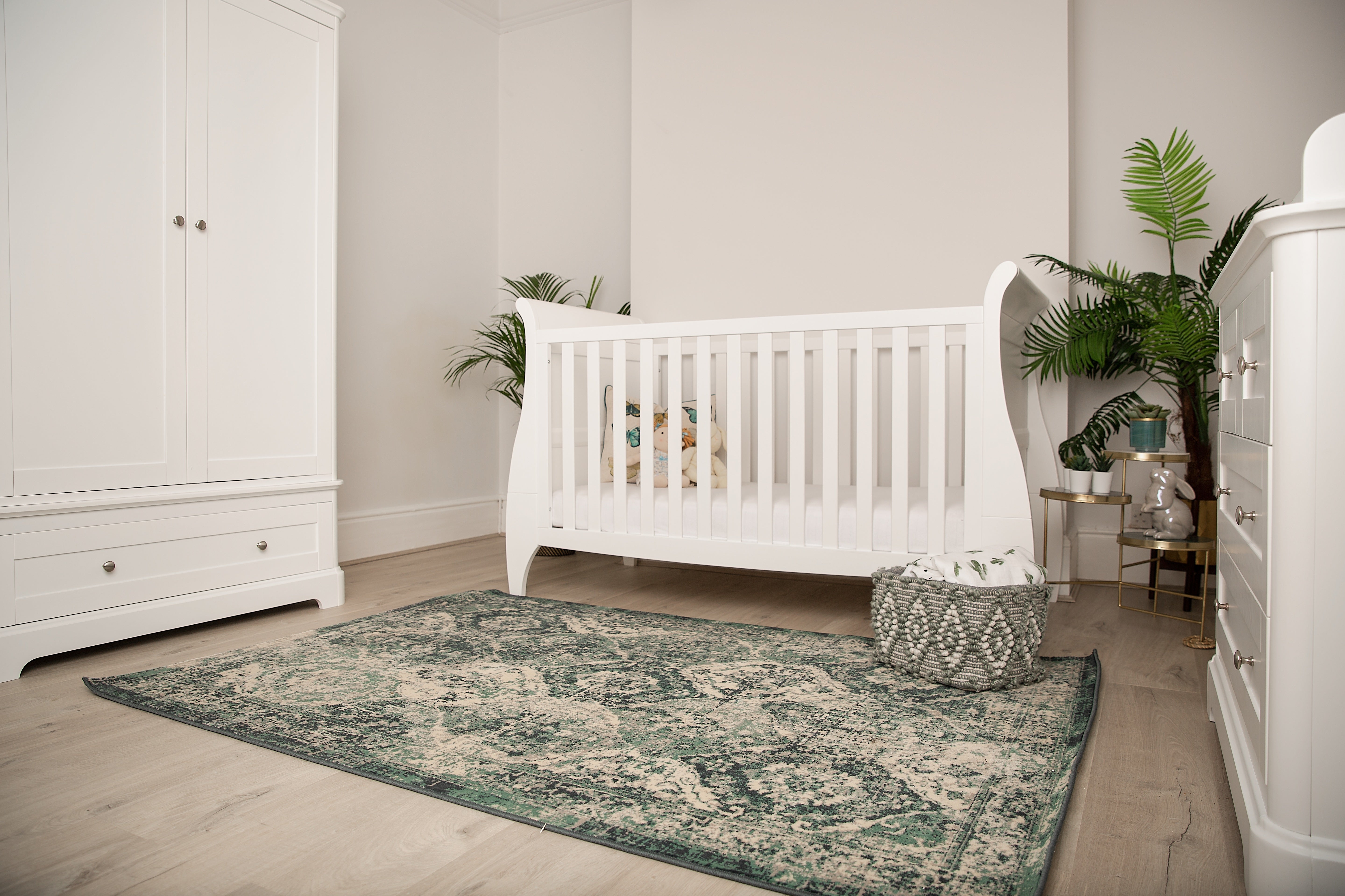 Mia sleigh cot on sale bed