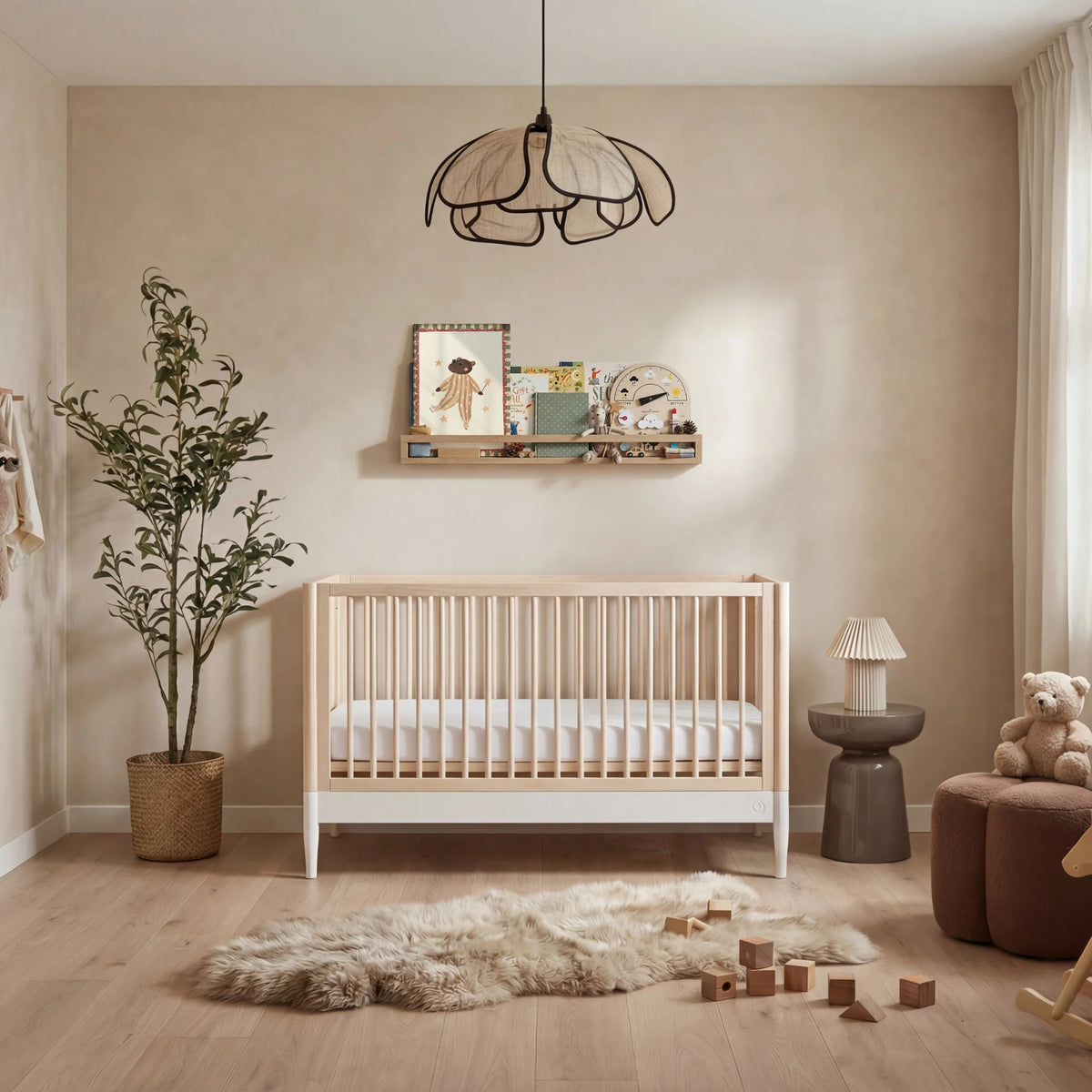 Eos Cot Bed & Dresser Room Set -