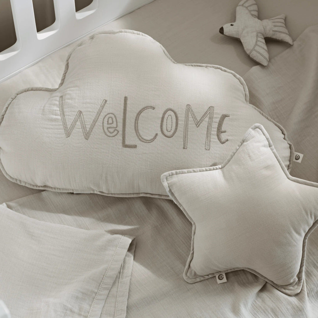 Maia Muslin Decorative Pillow Set