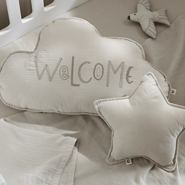 Maia Muslin Decorative Pillow Set