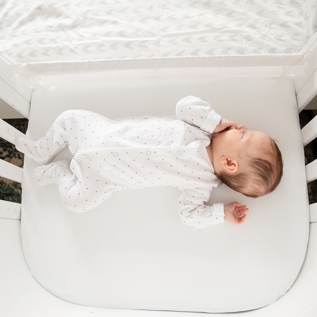 Serena Fitted Sheets Bedside Crib  - Two Pack