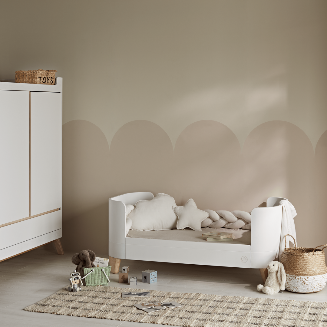 Maia Muslin Fitted Sheets Cot Bed 70x140cm - Two Pack