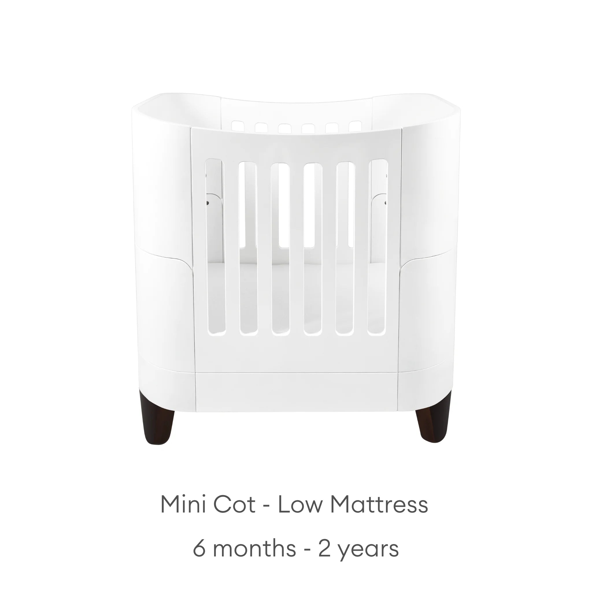 Serena Mini Cot + Bedside Crib