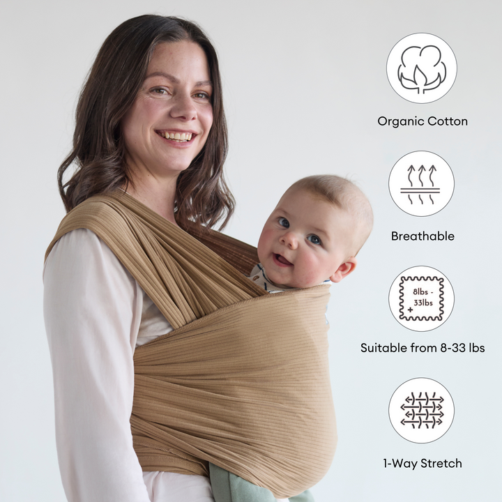 Stretchy Baby Wrap Organic Cotton