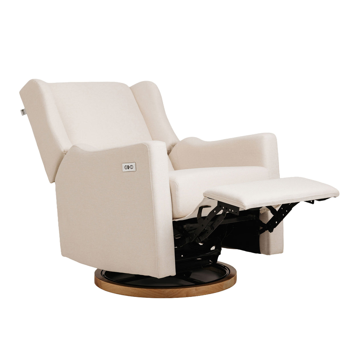 Lyra Electric Recliner Nursing Chair Oat