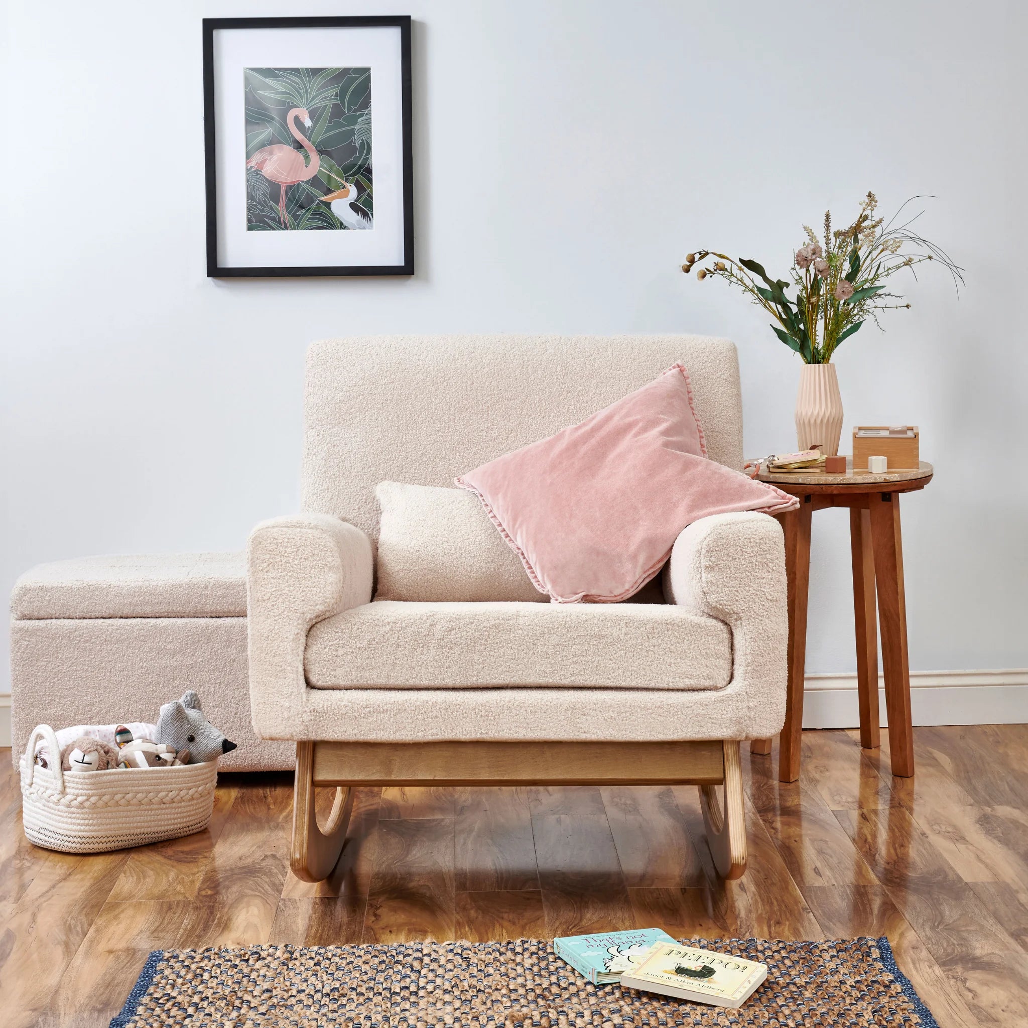 Serena Rocking & Nursing Chair and Footstool Set