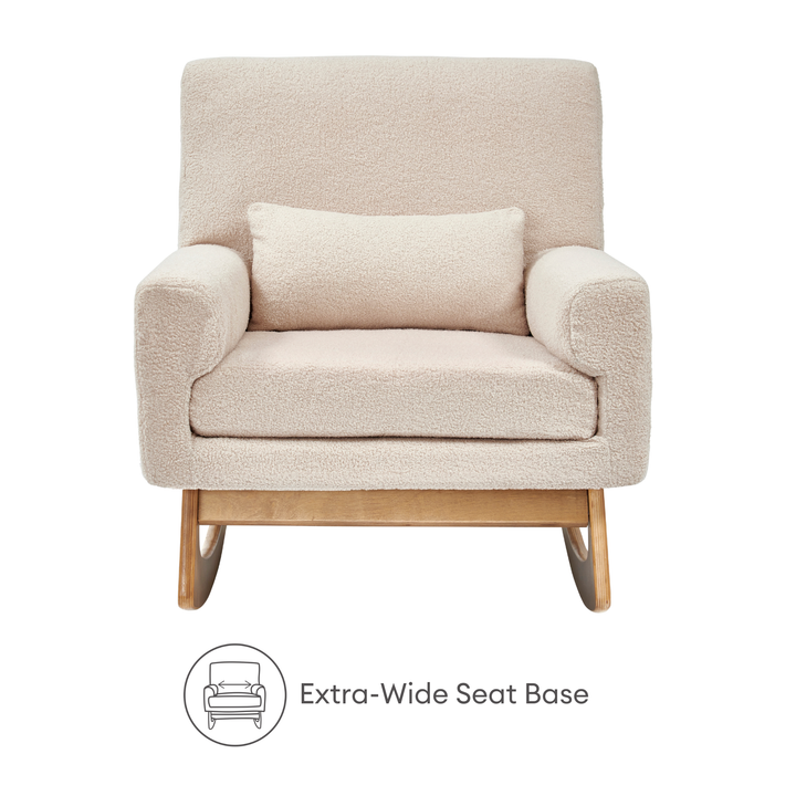 Serena Bouclé Rocking & Nursing Chair