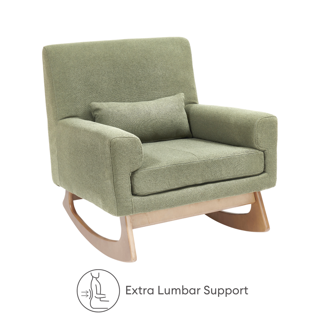 SERENA BOUCLÉ ​​Rocking & Nursing Chair