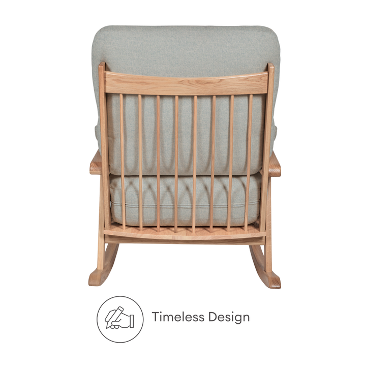Gaia Baby Hera rocking chair timeless design feature.