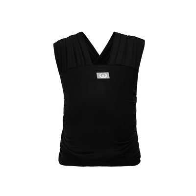 Outlet| Stretchy Baby Wrap Organic Cotton Ebony