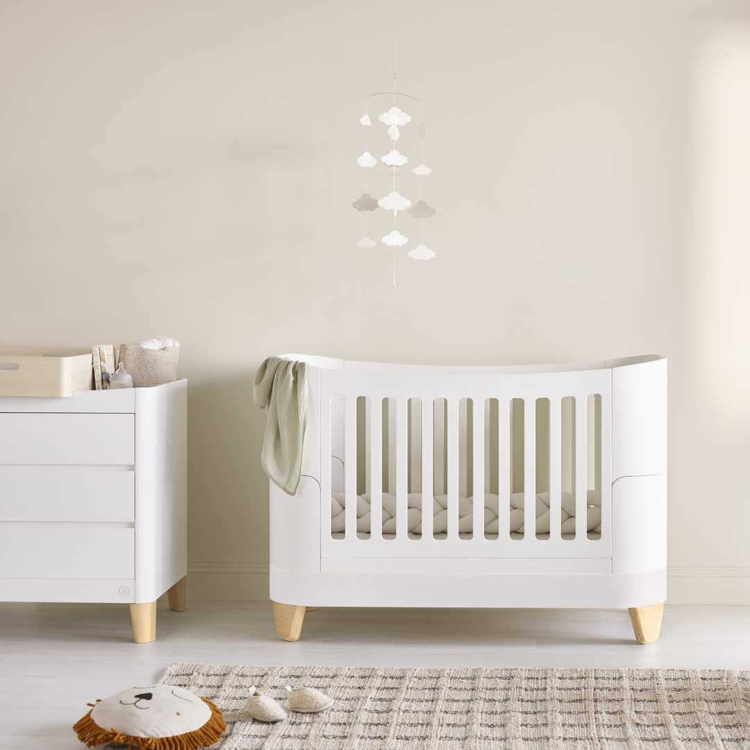 Ensemble lit bébé et commode Serena