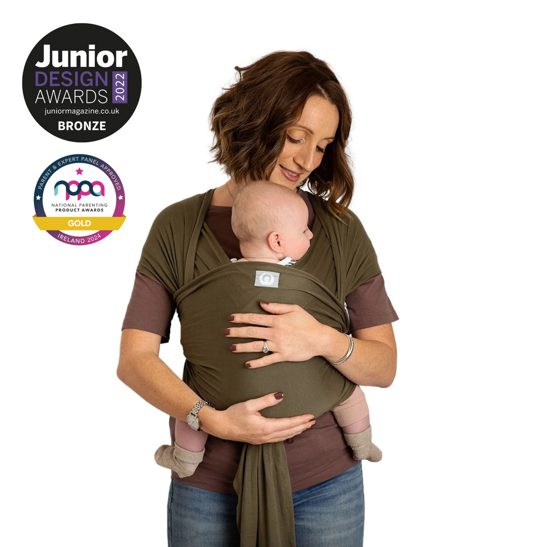 Best Organic Cotton Sling Carrier Wrap for Newborns Babies Gaia Baby