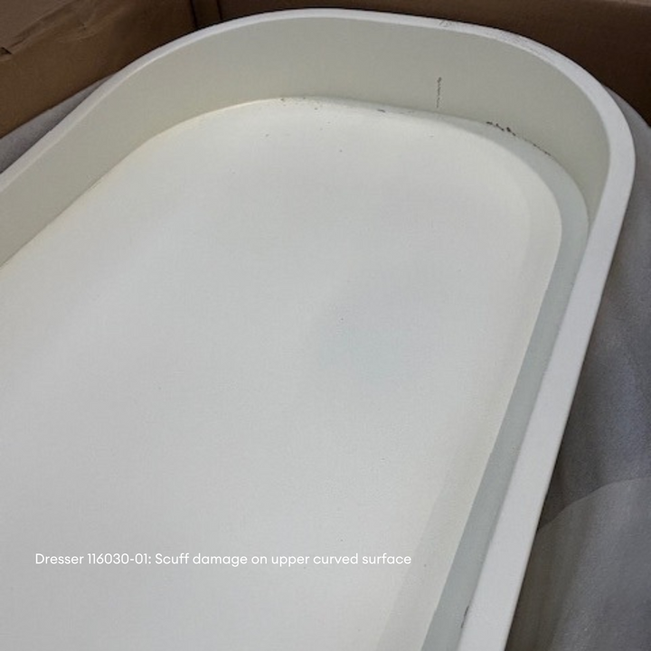 Serena Dresser (Cream) (Pre-Assembled) - Outlet