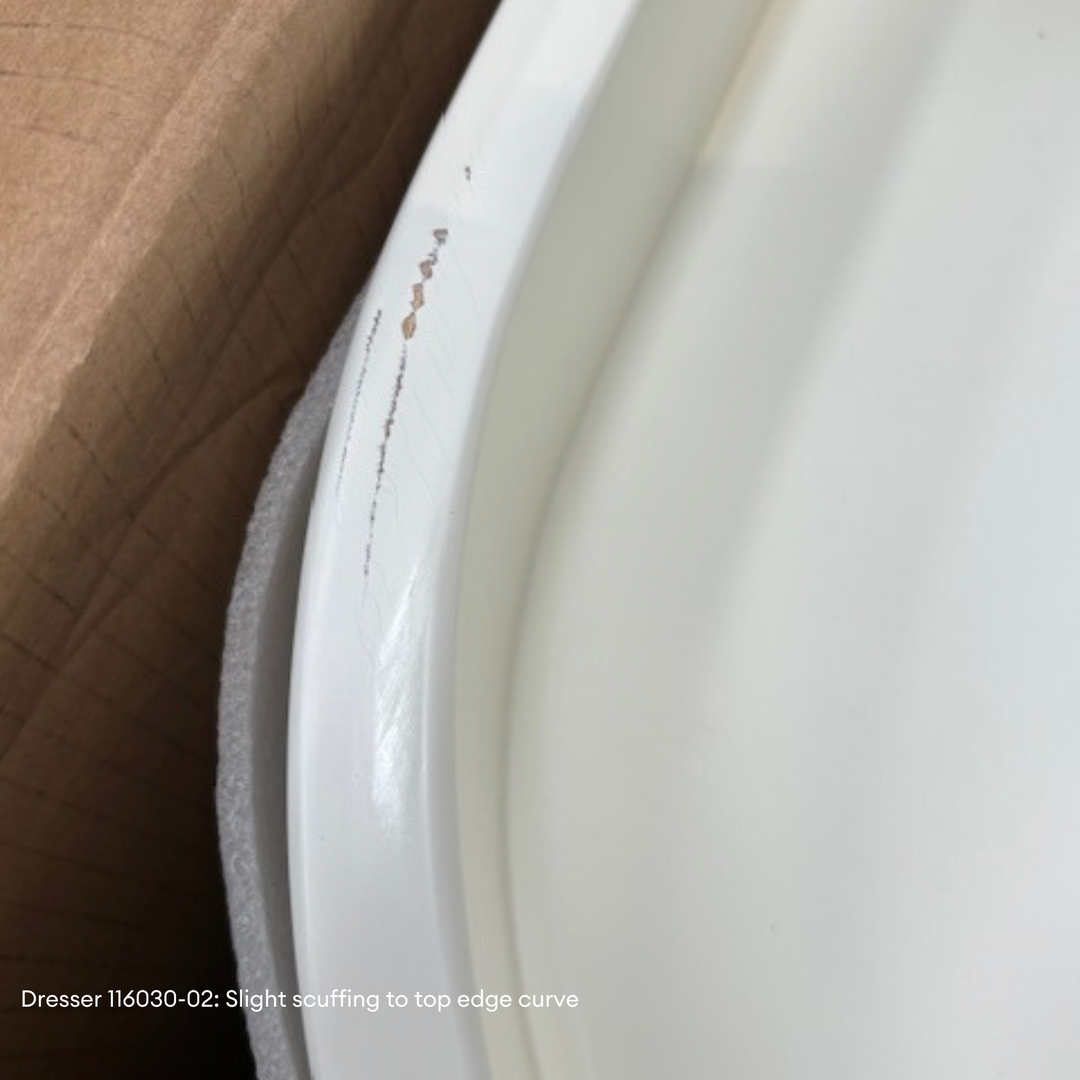 Serena Dresser (Cream) (Pre-Assembled) - Outlet