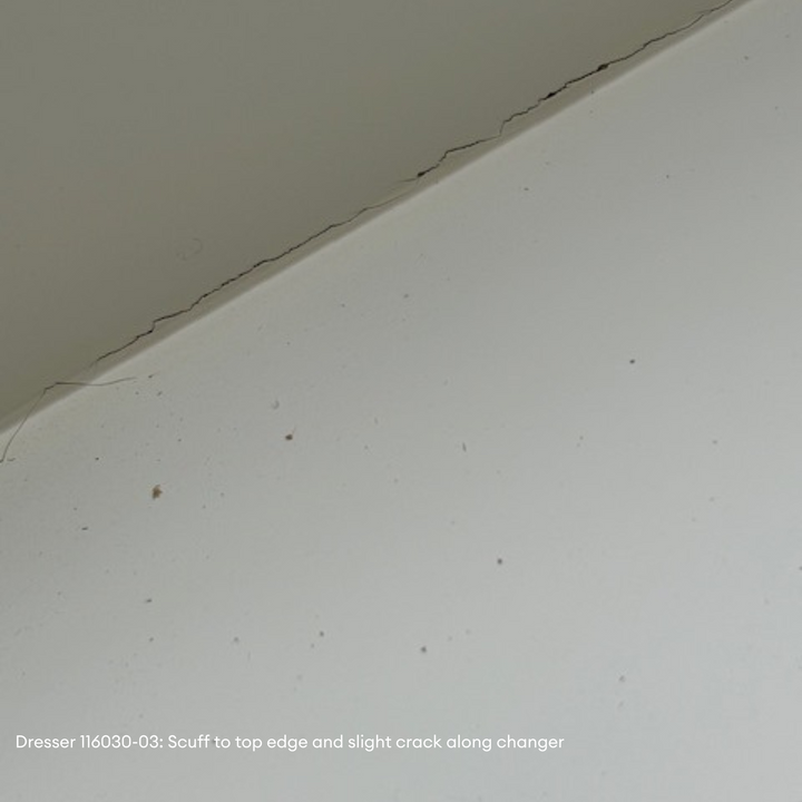Serena Dresser (Cream) (Pre-Assembled) - Outlet