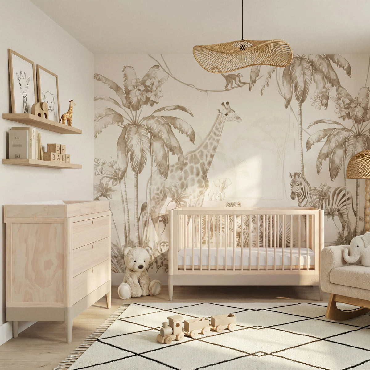Eos Cot Bed & Dresser Room Set -