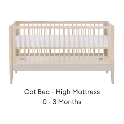 Eos Cot Bed & Dresser Room Set -