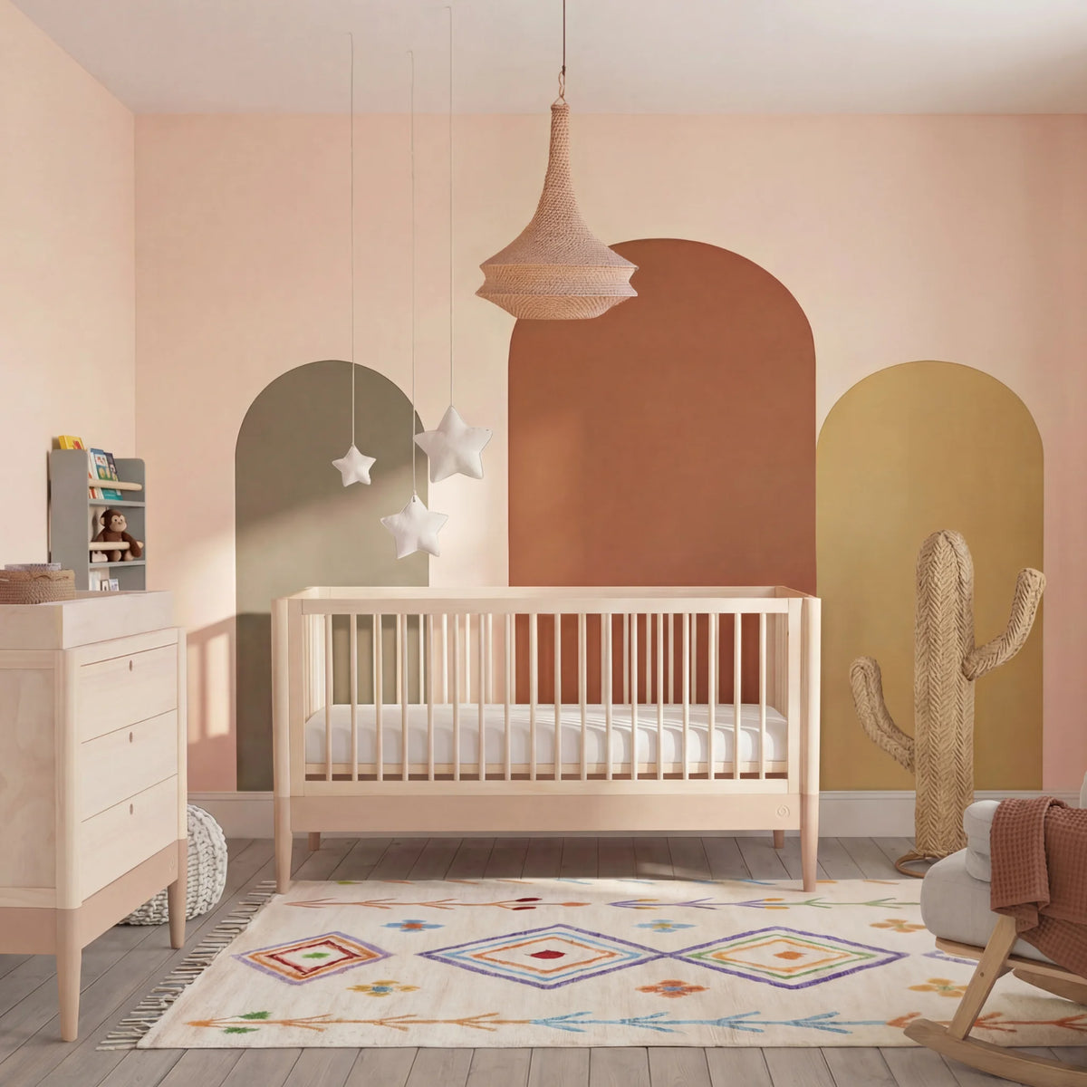 Eos Cot Bed & Dresser Room Set -
