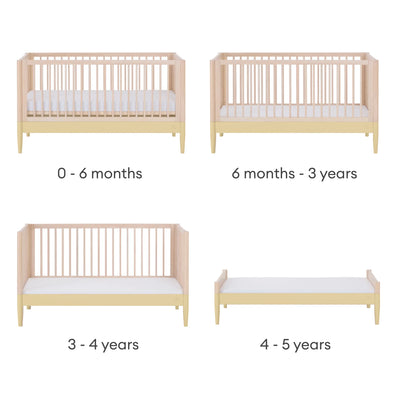 Eos Cot Bed & Dresser Room Set -