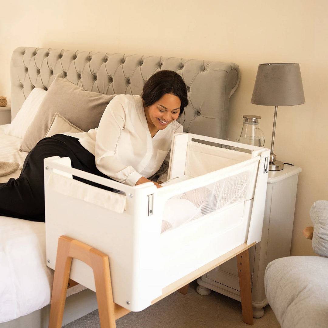 Hera Cot Bed & Bedside Crib² Bundle