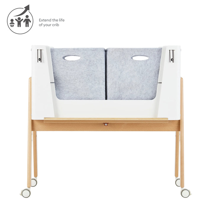 Hera Cot Bed & Bedside Crib² Bundle