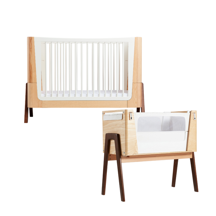 Hera Cot Bed & Bedside Crib² Bundle