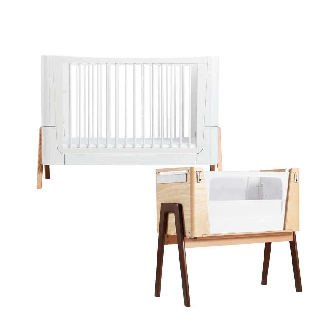 Hera Cot Bed & Bedside Crib² Bundle