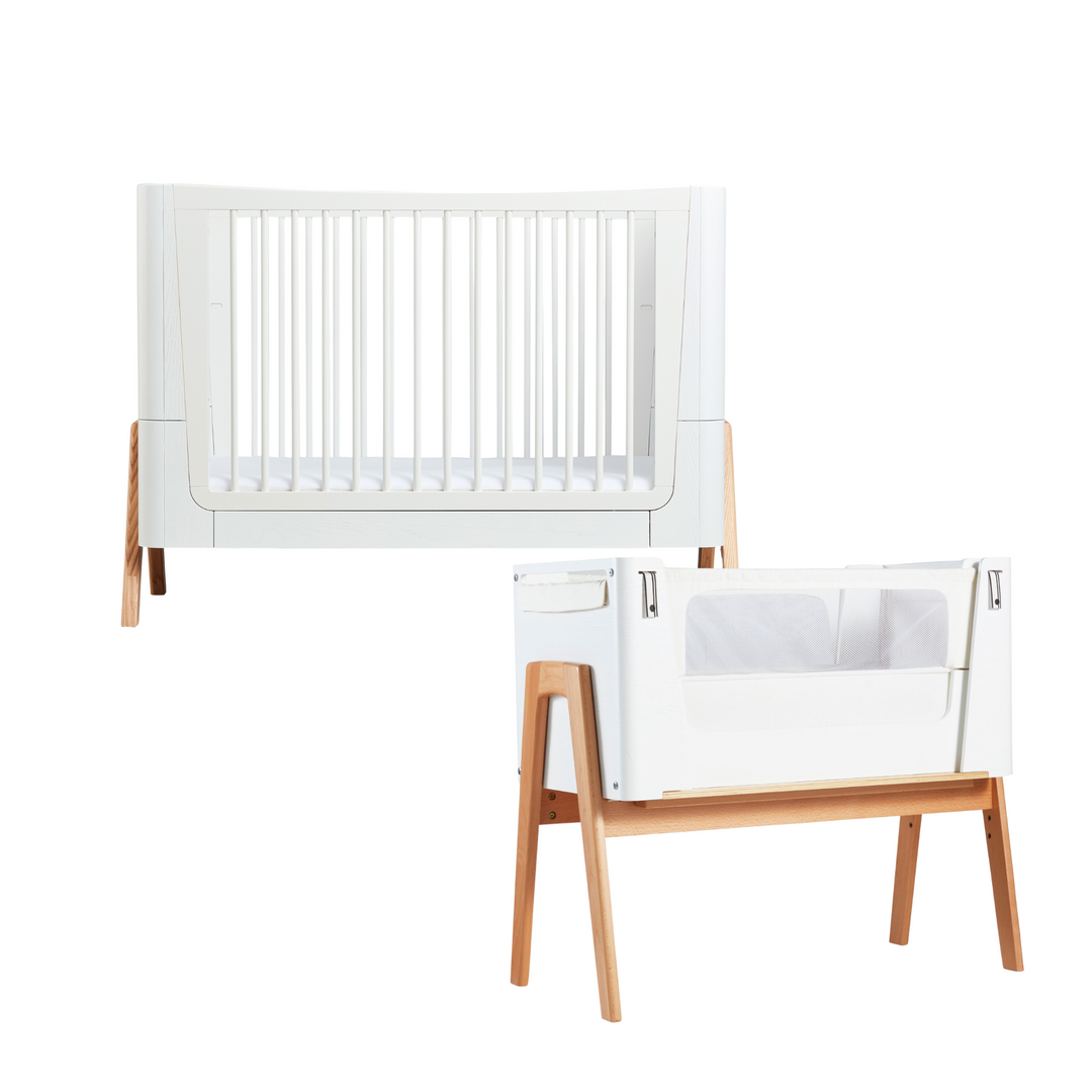 Hera Cot Bed & Bedside Crib² Bundle