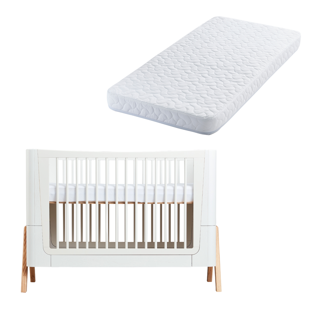 Hera Cot Bed Mattress Bundle Gaia Baby