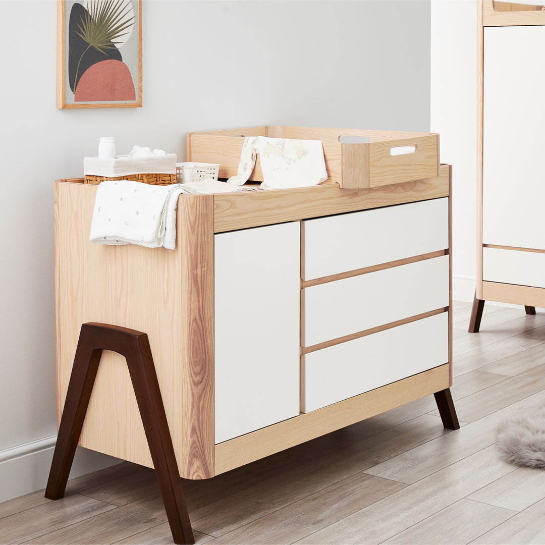 Hera Two Piece Set - Cot Bed & Dresser