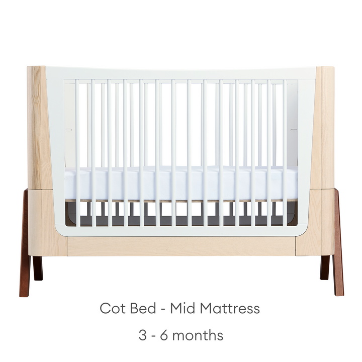 Hera Three Piece Set - Cot Bed, Dresser & Wardrobe