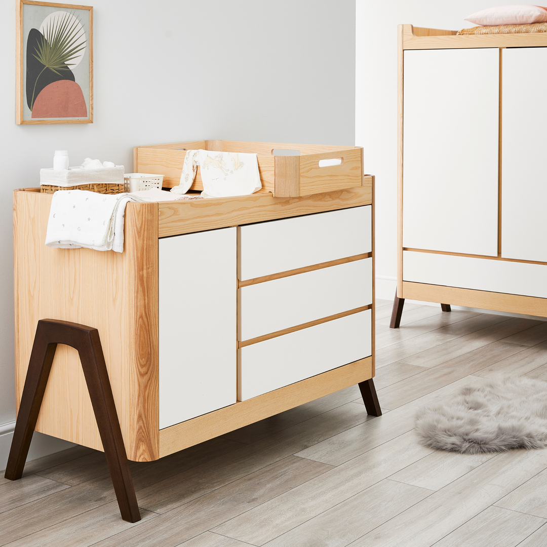 Hera Two Piece Set - Cot Bed & Dresser
