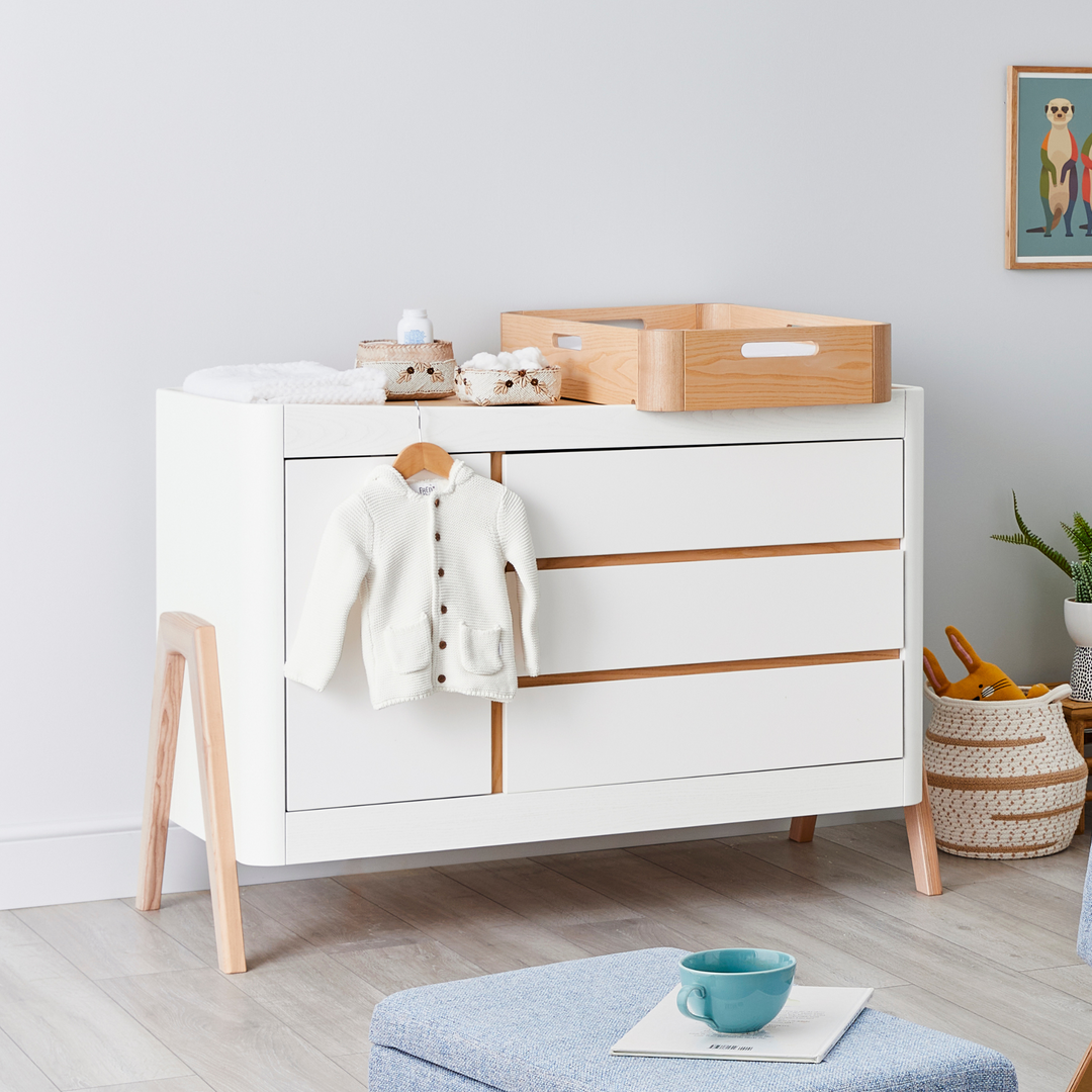Hera Two Piece Set - Cot Bed & Dresser