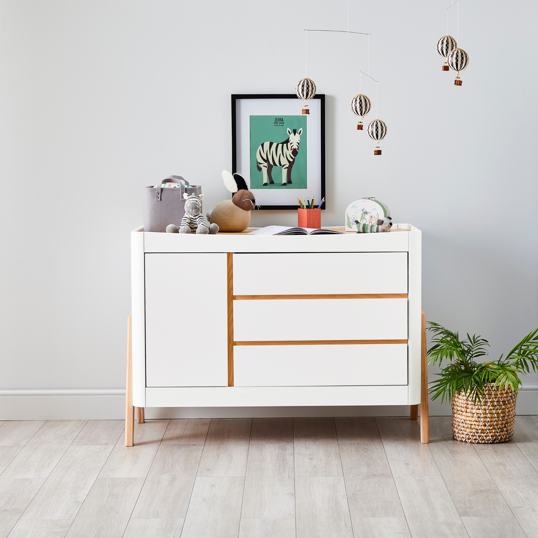 Hera Two Piece Set - Cot Bed & Dresser