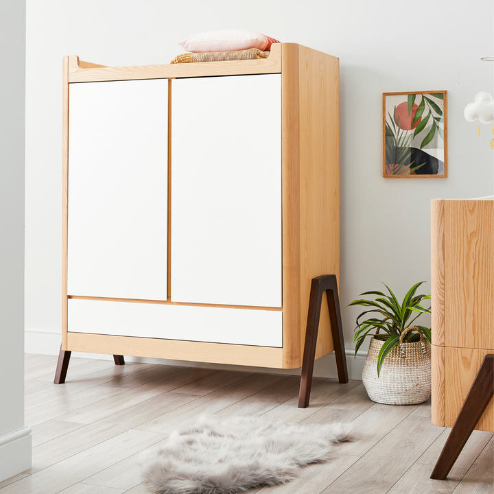 Hera Three Piece Set - Cot Bed, Dresser & Wardrobe