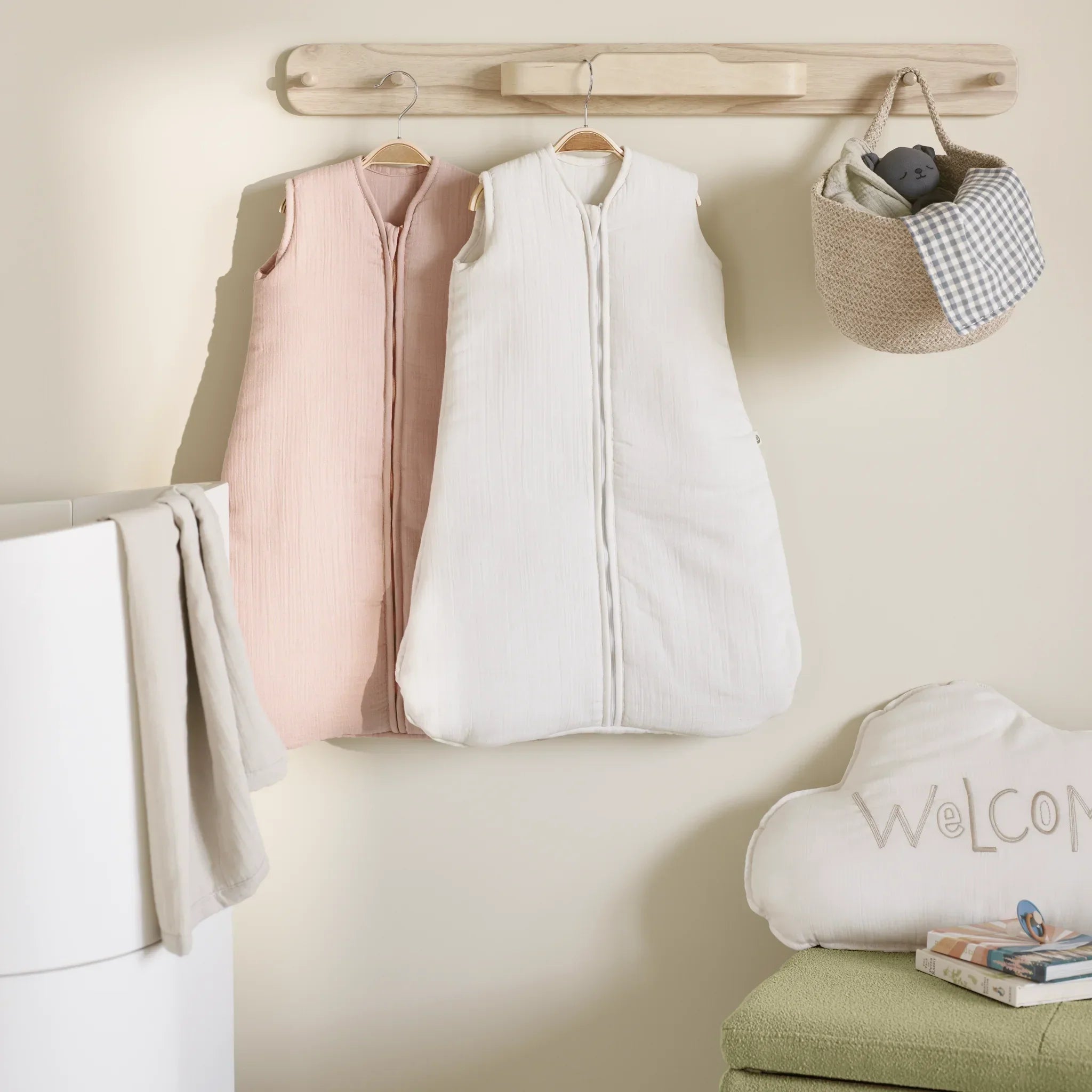 Maia Muslin Sleeveless Sleeping Bag 2.5 Tog