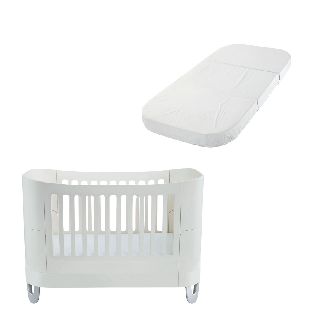 Baby bed with mattress bundle online