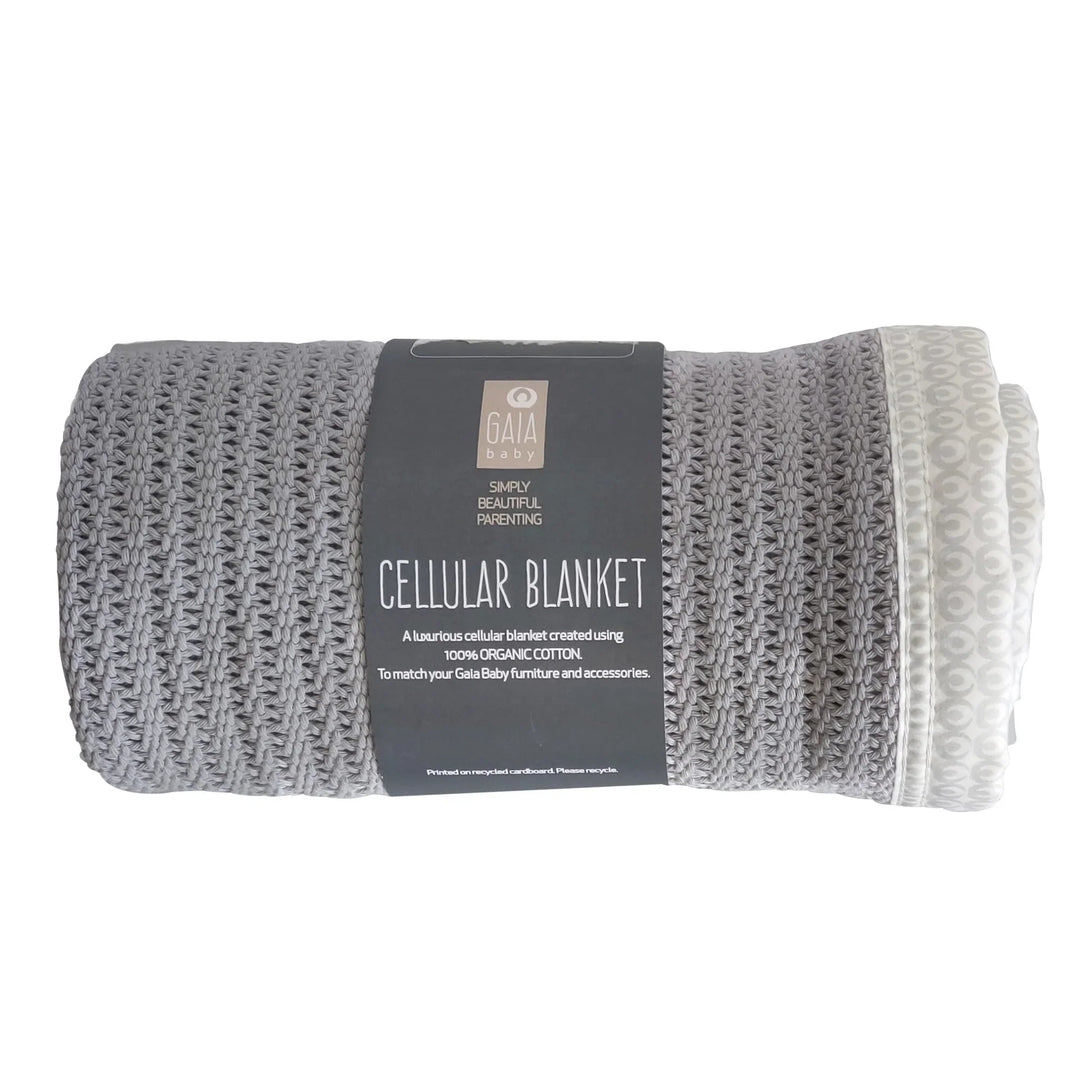 Product Image of Gaia Baby Newborn Blanket in grey