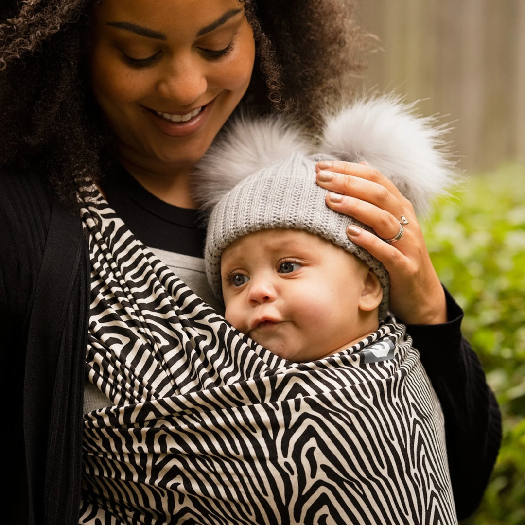 Dehnbares Babytragetuch aus Bio-Baumwolle | Okapi