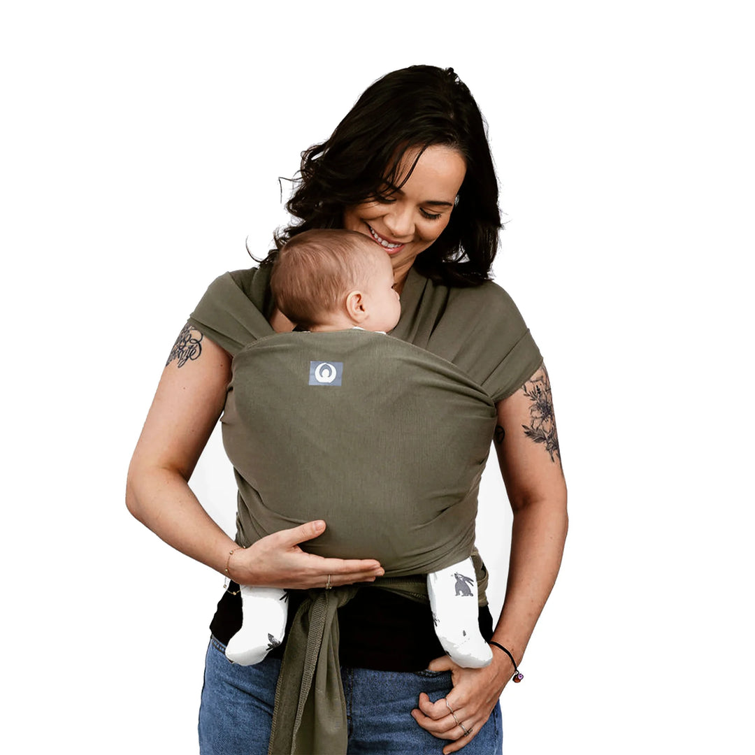 Stretchy Baby Wrap Pure Tencel™ | Forest Green