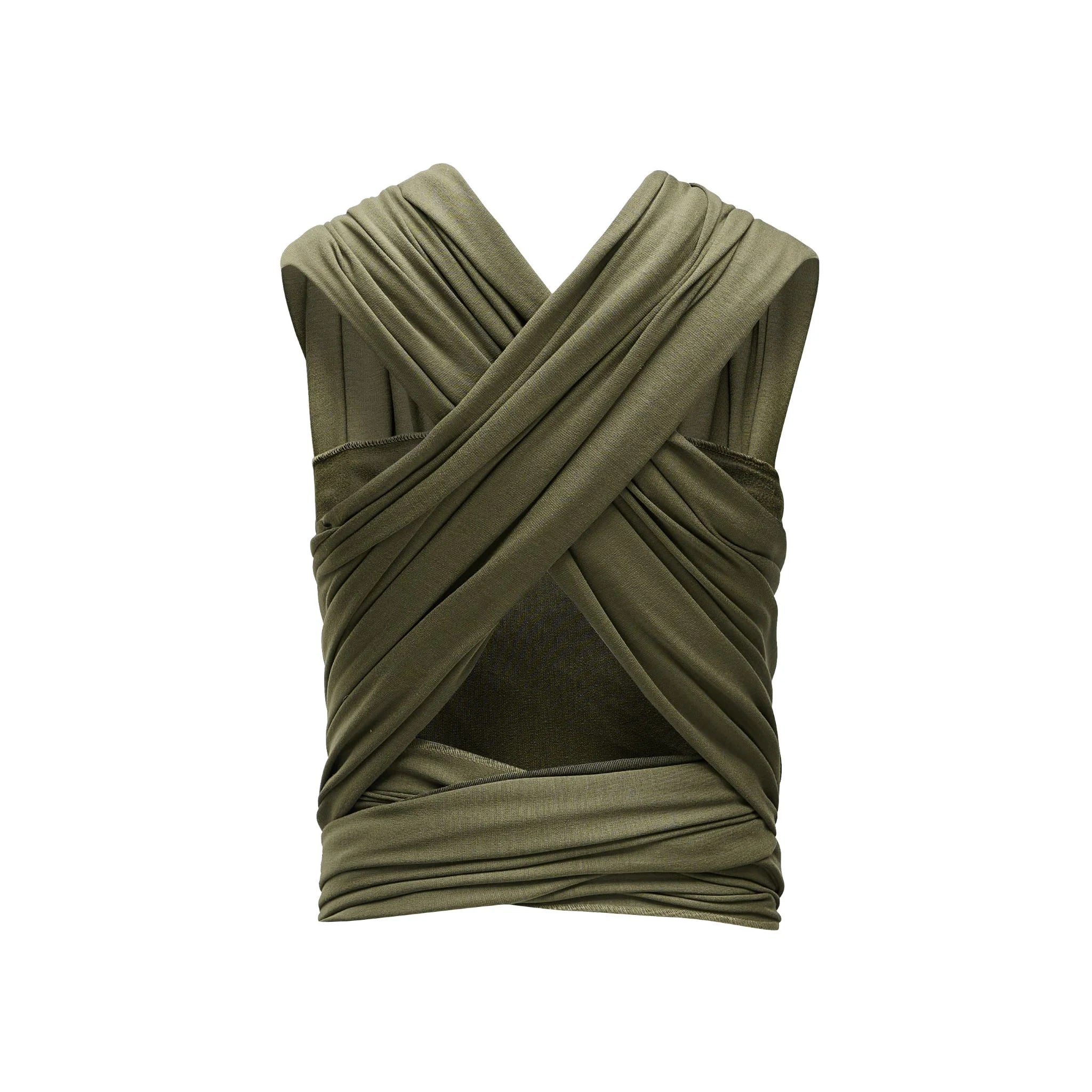 Outlet| Stretchy Wrap Organic Cotton Forest Green
