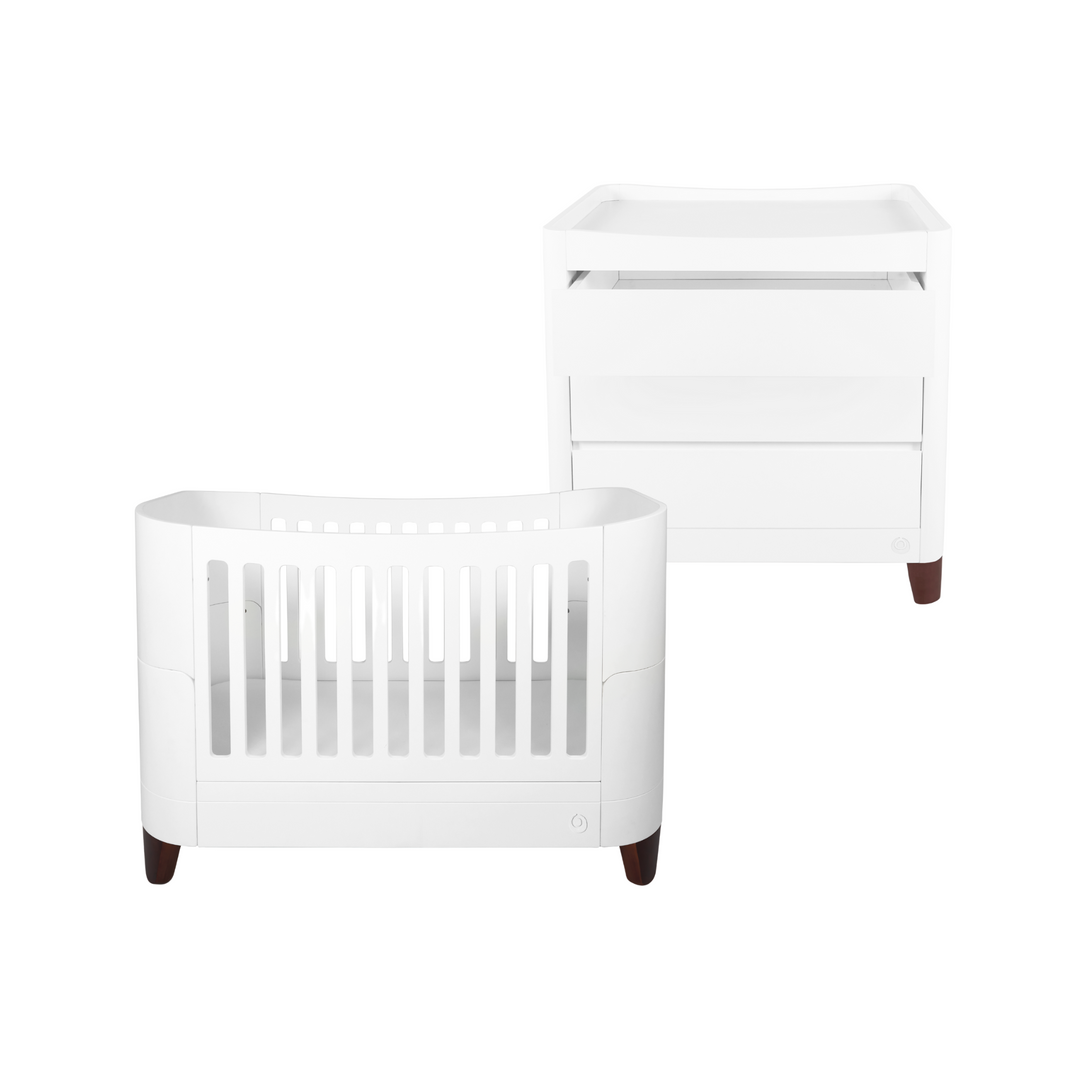 Serena Cot Bed & Dresser - Bundle