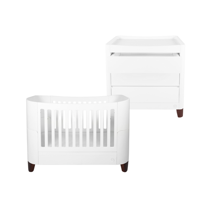 Serena Cot Bed & Dresser - Bundle