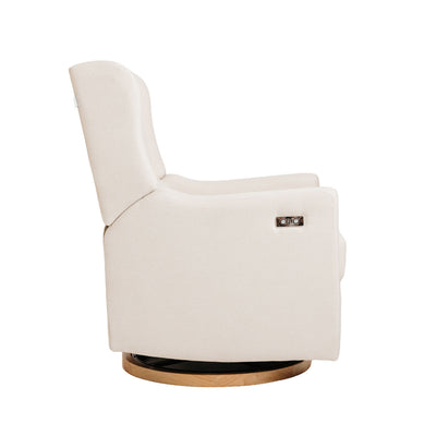 Lyra Electric Recliner Nursing Chair Oat