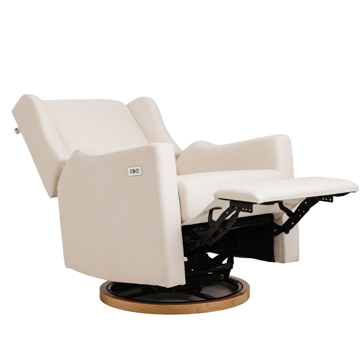 Lyra Electric Recliner Nursing Chair Oat