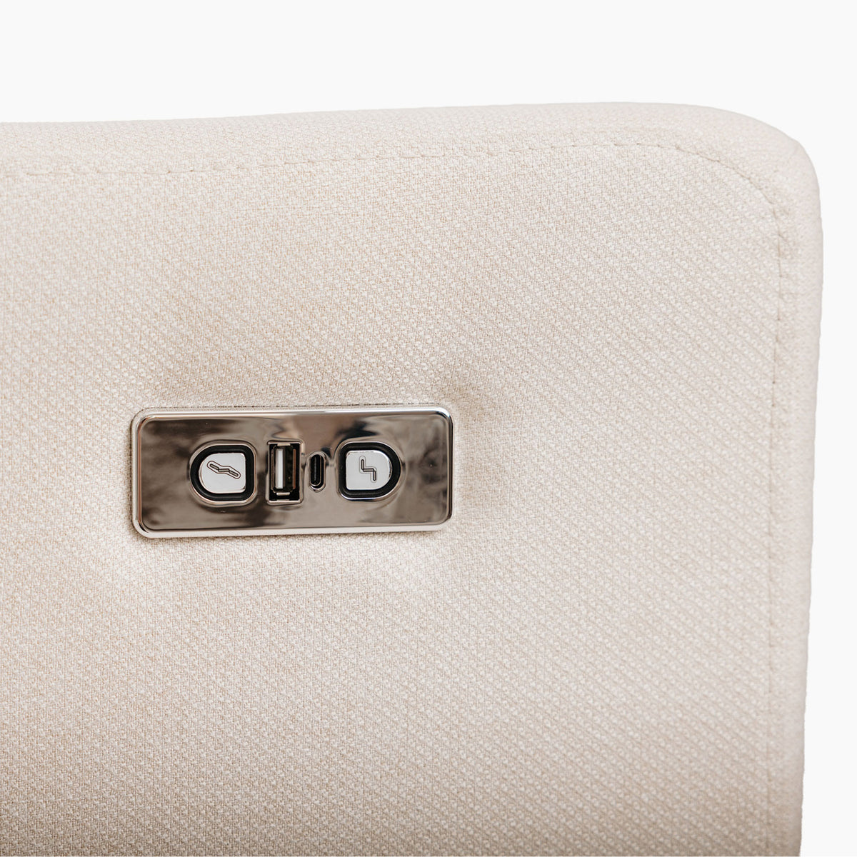 Lyra Electric Recliner Nursing Chair Oat