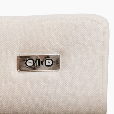 Lyra Electric Recliner Nursing Chair Oat