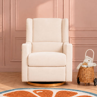 Lyra Electric Recliner Nursing Chair Oat