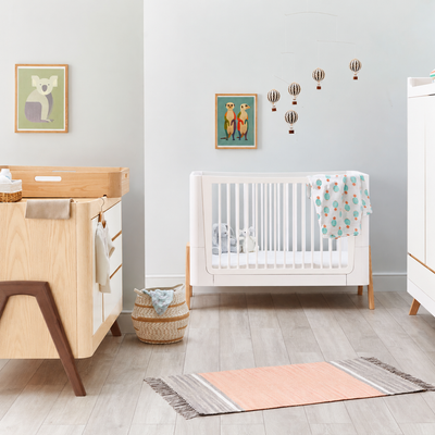 HERA Two piece Set - Cot Bed & Dresser