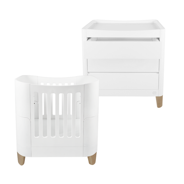 Serena Mini Cot & Dresser - Bundle